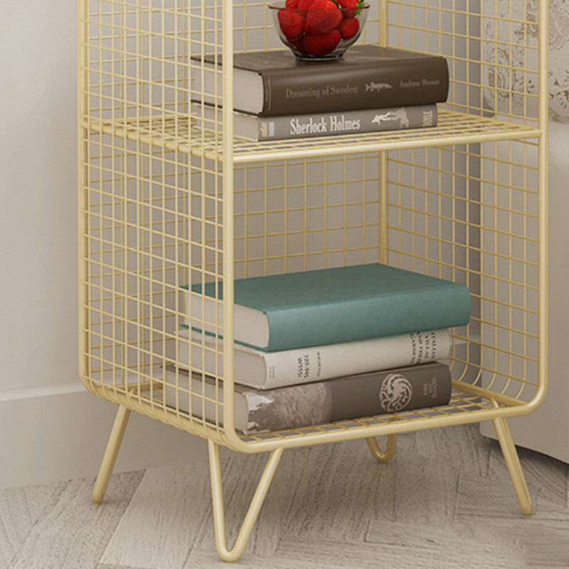 Metal Modern Standard Bookshelf Closed Back Bookcase for Home Office Clearhalo 'Bookcases' 'furn' 'furn_bookcases' 'Furniture' 'furniture_bookcases' 'Office Furniture' 4987469