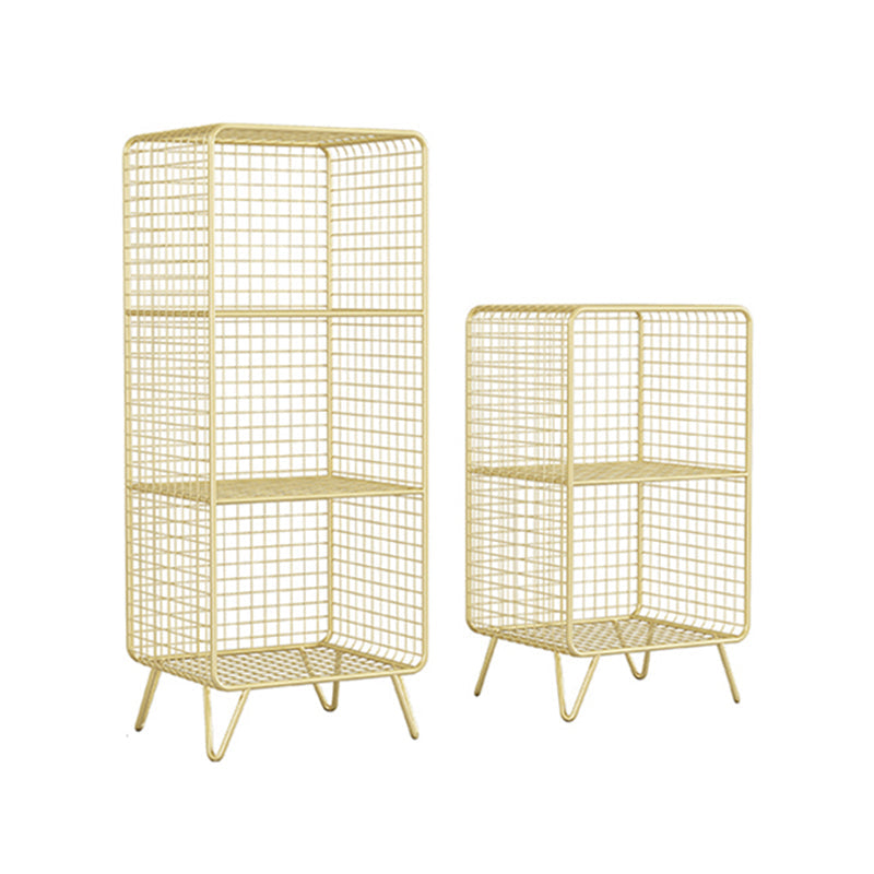 Metal Modern Standard Bookshelf Closed Back Bookcase for Home Office Clearhalo 'Bookcases' 'furn' 'furn_bookcases' 'Furniture' 'furniture_bookcases' 'Office Furniture' 4987472