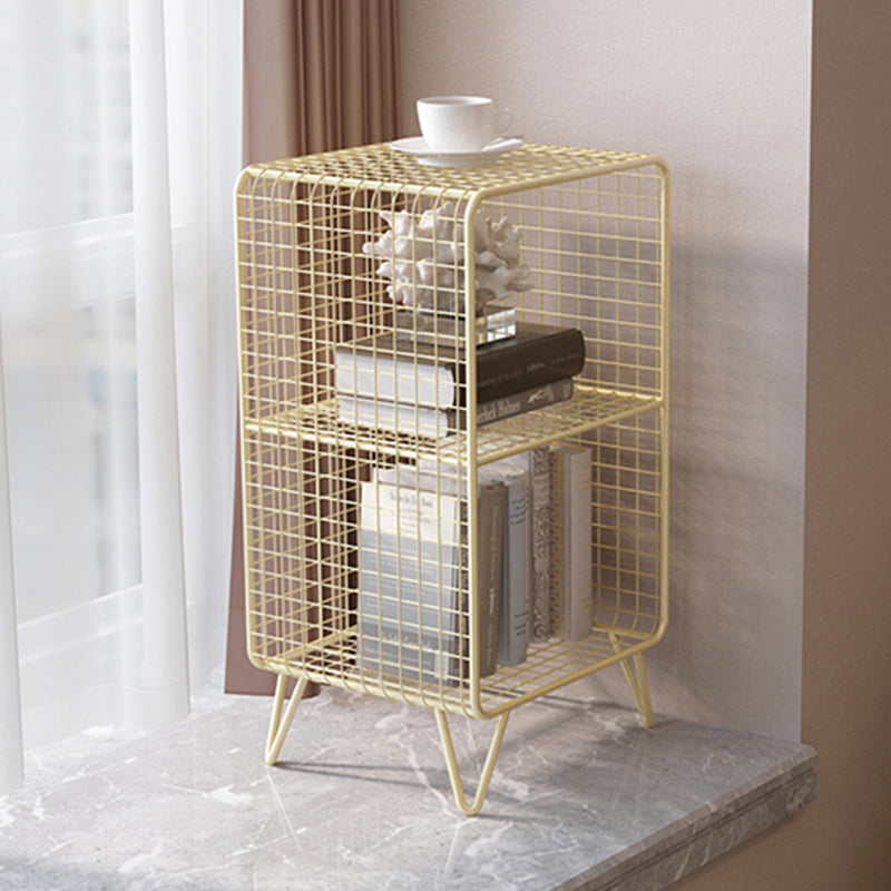 Metal Modern Standard Bookshelf Closed Back Bookcase for Home Office Clearhalo 'Bookcases' 'furn' 'furn_bookcases' 'Furniture' 'furniture_bookcases' 'Office Furniture' 4987477