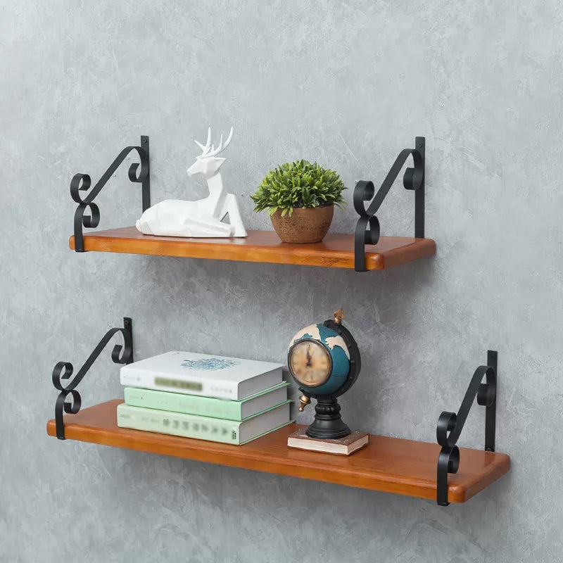 Closed Back Bookshelf Glam Style Wall Mounted Bookcase for Office Home Study Room Clearhalo 'Bookcases' 'furn' 'furn_bookcases' 'Furniture' 'furniture_bookcases' 'Office Furniture' 4987504