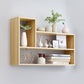 Wall Mounted Bookcase Engineered Wood Bookshelf for Home Office Study Room Natural Clearhalo 'Bookcases' 'furn' 'furn_bookcases' 'Furniture' 'furniture_bookcases' 'Office Furniture' 4987524
