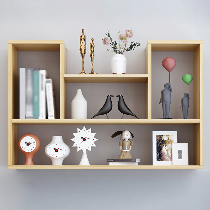 Wall Mounted Bookcase Engineered Wood Bookshelf for Home Office Study Room Clearhalo 'Bookcases' 'furn' 'furn_bookcases' 'Furniture' 'furniture_bookcases' 'Office Furniture' 4987533