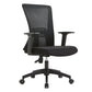 Ergonomic Mesh Desk Chair Home Office Fixed Arms Office Chair Black 1 Piece Clearhalo 'furn' 'furn_office_chair' 'Furniture' 'furniture_office_chair' 'Office Chairs' 'Office Furniture' 'office_chair' 4992215