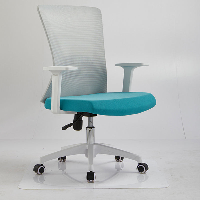Ergonomic Mesh Desk Chair Home Office Fixed Arms Office Chair Clearhalo 'furn' 'furn_office_chair' 'Furniture' 'furniture_office_chair' 'Office Chairs' 'Office Furniture' 'office_chair' 4992218