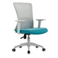 Ergonomic Mesh Desk Chair Home Office Fixed Arms Office Chair Gray-Blue 1 Piece Clearhalo 'furn' 'furn_office_chair' 'Furniture' 'furniture_office_chair' 'Office Chairs' 'Office Furniture' 'office_chair' 4992220