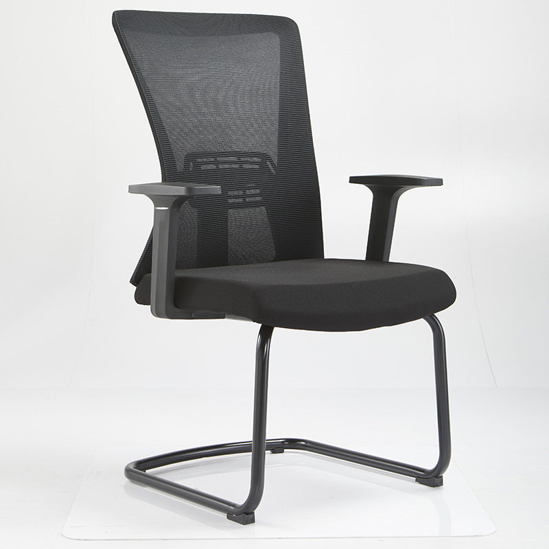 Ergonomic Mesh Desk Chair Home Office Fixed Arms Office Chair Clearhalo 'furn' 'furn_office_chair' 'Furniture' 'furniture_office_chair' 'Office Chairs' 'Office Furniture' 'office_chair' 4992221