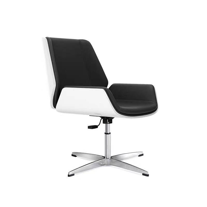 Executive Ergonomic Computer Chair Silver Metal Base Contemporary Office Chair Clearhalo 'furn' 'furn_office_chair' 'Furniture' 'furniture_office_chair' 'Office Chairs' 'Office Furniture' 'office_chair' 4992262