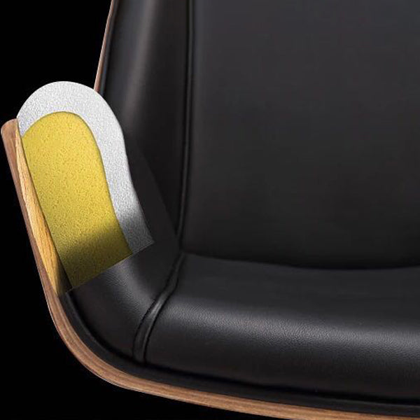 Executive Ergonomic Computer Chair Silver Metal Base Contemporary Office Chair Clearhalo 'furn' 'furn_office_chair' 'Furniture' 'furniture_office_chair' 'Office Chairs' 'Office Furniture' 'office_chair' 4992263