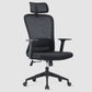 Ergonomic Mesh Desk Chair Modern Style Fixed Arms Chair with Swivel Casters Clearhalo 'furn' 'furn_office_chair' 'Furniture' 'furniture_office_chair' 'Office Chairs' 'Office Furniture' 'office_chair' 4992348