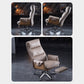 Executive Ergonomic Desk Chair with Padded Arms Chrome Metal Modern Task Chair with Wheels Clearhalo 'furn' 'furn_office_chair' 'Furniture' 'furniture_office_chair' 'Office Chairs' 'Office Furniture' 'office_chair' 4992422