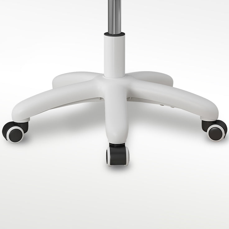 Mid Back Velvet Desk Chair Contemporary Armless Chair with Wheels Clearhalo 'furn' 'furn_office_chair' 'Furniture' 'furniture_office_chair' 'Office Chairs' 'Office Furniture' 'office_chair' 4992442