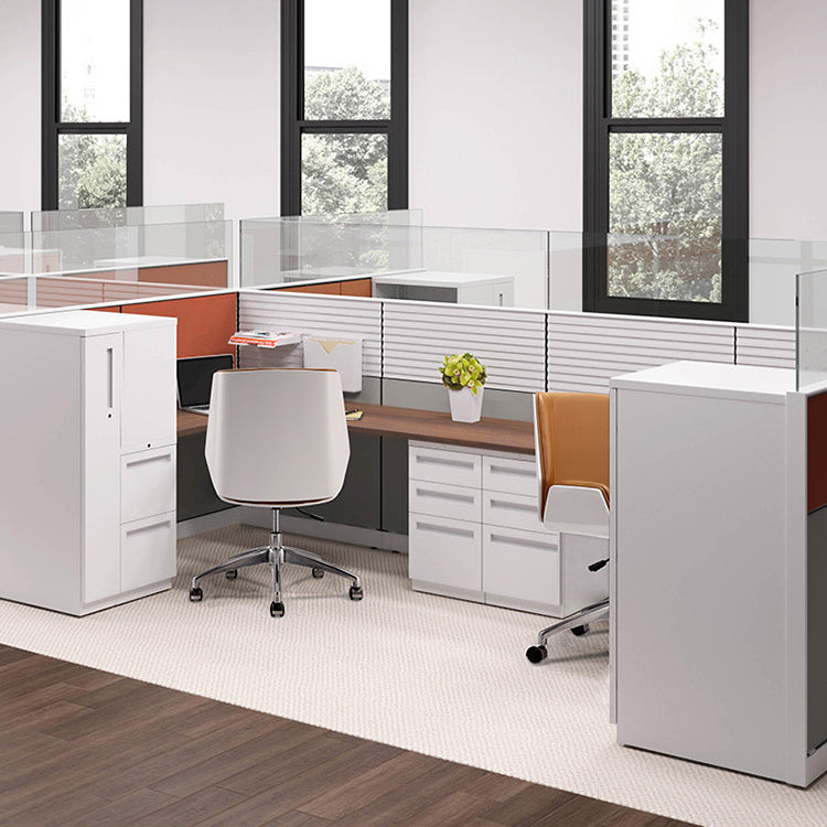 Modern Leather Task Chair Mid-Back Adjustable Swivel Office Chair Clearhalo 'furn' 'furn_office_chair' 'Furniture' 'furniture_office_chair' 'Office Chairs' 'Office Furniture' 'office_chair' 4992552