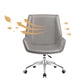 Mid Back Conference Chair Faux Leather Armless Chair for Home Office Clearhalo 'furn' 'furn_office_chair' 'Furniture' 'furniture_office_chair' 'Office Chairs' 'Office Furniture' 'office_chair' 4992591