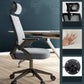 High Back Mesh Desk Chair Adjustable Arms Office Chair for Home Office Black-Gray Tilt Unavailable Latex Clearhalo 'furn' 'furn_office_chair' 'Furniture' 'furniture_office_chair' 'Office Chairs' 'Office Furniture' 'office_chair' 4992679