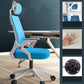 High Back Mesh Desk Chair Adjustable Arms Office Chair for Home Office White-Blue Tilt Unavailable Latex Clearhalo 'furn' 'furn_office_chair' 'Furniture' 'furniture_office_chair' 'Office Chairs' 'Office Furniture' 'office_chair' 4992680