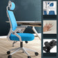 High Back Mesh Desk Chair Adjustable Arms Office Chair for Home Office White-Blue Tilt Available Latex Clearhalo 'furn' 'furn_office_chair' 'Furniture' 'furniture_office_chair' 'Office Chairs' 'Office Furniture' 'office_chair' 4992681