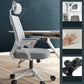 High Back Mesh Desk Chair Adjustable Arms Office Chair for Home Office White-Gray Tilt Unavailable Latex Clearhalo 'furn' 'furn_office_chair' 'Furniture' 'furniture_office_chair' 'Office Chairs' 'Office Furniture' 'office_chair' 4992685