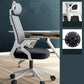 High Back Mesh Desk Chair Adjustable Arms Office Chair for Home Office Black-White Tilt Unavailable Sponge Clearhalo 'furn' 'furn_office_chair' 'Furniture' 'furniture_office_chair' 'Office Chairs' 'Office Furniture' 'office_chair' 4992687