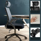 High Back Mesh Desk Chair Adjustable Arms Office Chair for Home Office Gloss Black Tilt Available Latex Clearhalo 'furn' 'furn_office_chair' 'Furniture' 'furniture_office_chair' 'Office Chairs' 'Office Furniture' 'office_chair' 4992688