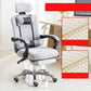 Modern Style Executive Chair High Back Office Chair with Adjustable Arms Gray With Footrest Latex Clearhalo 'furn' 'furn_office_chair' 'Furniture' 'furniture_office_chair' 'Office Chairs' 'Office Furniture' 'office_chair' 4992695