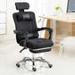 Modern Style Executive Chair High Back Office Chair with Adjustable Arms Black With Footrest Sponge Clearhalo 'furn' 'furn_office_chair' 'Furniture' 'furniture_office_chair' 'Office Chairs' 'Office Furniture' 'office_chair' 4992702