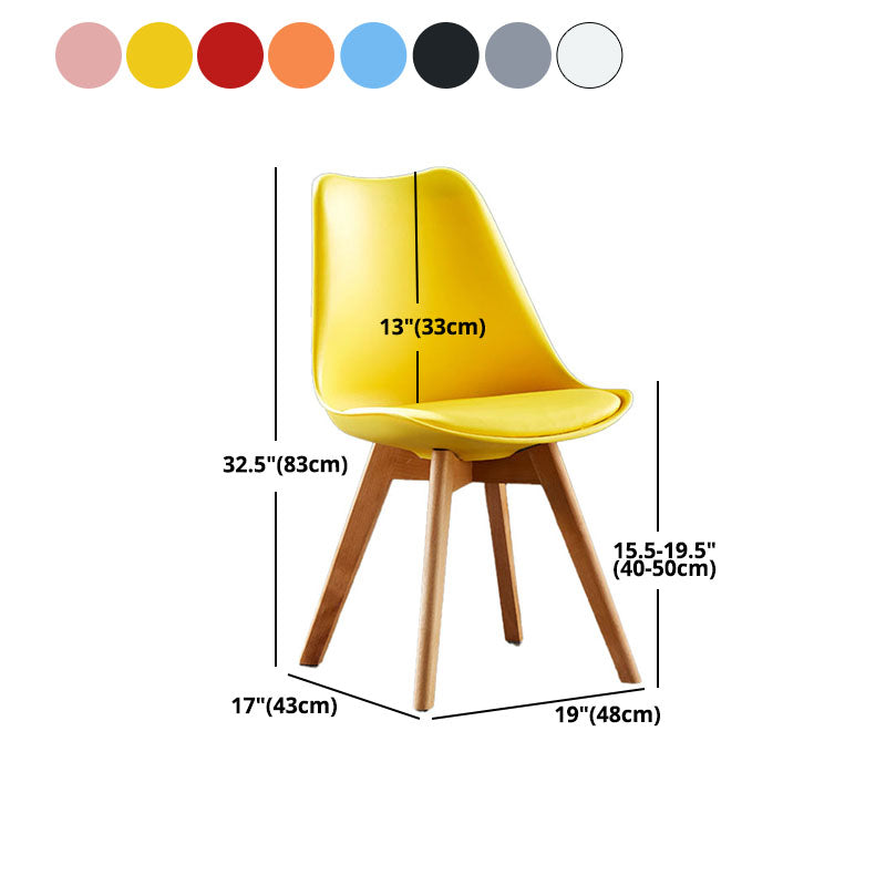 Modern Nylon Conference Chair with Low and Swivel Back Home Office Chair Clearhalo 'Furniture' 'furniture_office_chair' 'Office Chairs' 'Office Furniture' 'office_chair' 4992752