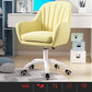 Contemporary Slide Mid Back Desk Chair Ergonomic Fixed Arms Office Chair Yellow Nylon Clearhalo 'furn' 'furn_office_chair' 'Furniture' 'furniture_office_chair' 'Office Chairs' 'Office Furniture' 'office_chair' 4992817