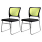 Modern Green Metal Desk Chair with Mid Back Home Office Chair Green 2 Piece Set Clearhalo 'furn' 'furn_office_chair' 'Furniture' 'furniture_office_chair' 'Office Chairs' 'Office Furniture' 'office_chair' 4993091