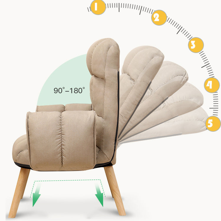 Modern Computer Chair Home Office Chair with Adjustable Back Height Clearhalo 'furn' 'furn_office_chair' 'Furniture' 'furniture_office_chair' 'Office Chairs' 'Office Furniture' 'office_chair' 4993120