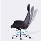 Modern Leather Executive Chair Ergonomic Adjustable Swivel Office Chair Clearhalo 'furn' 'furn_office_chair' 'Furniture' 'furniture_office_chair' 'Office Chairs' 'Office Furniture' 'office_chair' 4993230