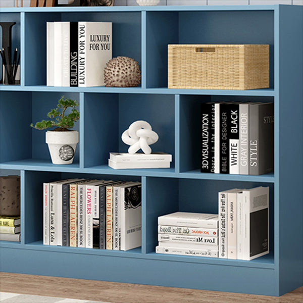 Wood Standard Bookshelf Contemporary Style Bookcase for Living Room Clearhalo 'Bookcases' 'furn' 'furn_bookcases' 'Furniture' 'furniture_bookcases' 'Office Furniture' 4993303