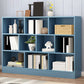 Wood Standard Bookshelf Contemporary Style Bookcase for Living Room 47.2"L x 9.4"W x 40.9"H Blue Clearhalo 'Bookcases' 'furn' 'furn_bookcases' 'Furniture' 'furniture_bookcases' 'Office Furniture' 4993304
