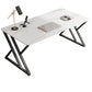 Sintered Stone Working Table Modern Rectangle Office Desk for Office White Clearhalo 'furn' 'furn_office_desk' 'Furniture' 'furniture_office_desk' 'Office Desks' 'Office Furniture' 'office_desk' 4993366