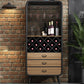 Modern 3-Drawer Wood Sideboard Open Storage Buffet Table with Wine Rack for Living Room Clearhalo 'buffet_sideboard' 'Buffets & Sideboards' 'furn' 'furn_buffet_sideboard' 'Furniture' 'furniture_buffet_sideboard' 'Kitchen & Dining Furniture' 4993620