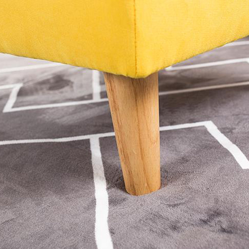 Linen Convertible Chair 24.8"L x 33.4"W x 36.2" H Chair for Living Room Clearhalo 'Accent Chairs' 'accent_chairs' 'Chairs & Seating' 'furn' 'furn_accent_chairs' 'Furniture' 'furniture_accent_chairs' 'Living Room Furniture' 4993834