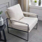 Arms Included Chair 25.5"L x 28.3"W x 31.4" H Chair for Living Room Beige Clearhalo 'Accent Chairs' 'accent_chairs' 'Chairs & Seating' 'furn' 'furn_accent_chairs' 'Furniture' 'furniture_accent_chairs' 'Living Room Furniture' 4993890