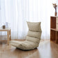 Linen Convertible Chair Cushion Back Modern Chair for Living Room 20.5"L x 30"W x 29.5"H Off-White Clearhalo 'Accent Chairs' 'accent_chairs' 'Chairs & Seating' 'furn' 'furn_accent_chairs' 'Furniture' 'furniture_accent_chairs' 'Living Room Furniture' 4993914