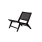 Wood Armless Chair Slipper Accent Chair Tight Back Chair for Living Room 24"L x 28"W x 28"H Black Black Clearhalo 'Accent Chairs' 'accent_chairs' 'Chairs & Seating' 'furn' 'furn_accent_chairs' 'Furniture' 'furniture_accent_chairs' 'Living Room Furniture' 4993970