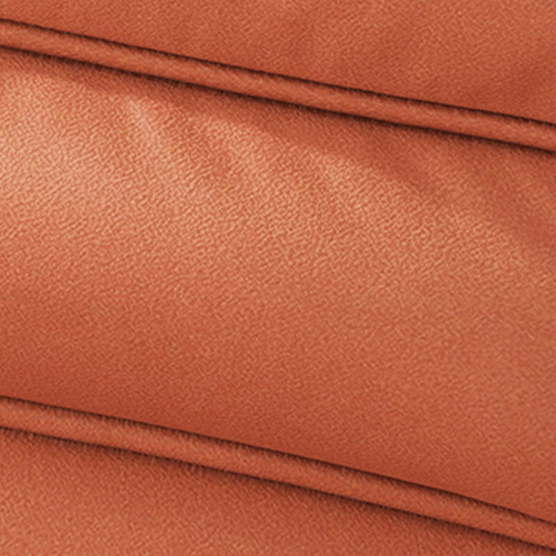 Bonded Leather Armless Chair 34.6"L x 39.3"W x 28.3" H Chair for Living Room Clearhalo 'Accent Chairs' 'accent_chairs' 'Chairs & Seating' 'furn' 'furn_accent_chairs' 'Furniture' 'furniture_accent_chairs' 'Living Room Furniture' 4994028