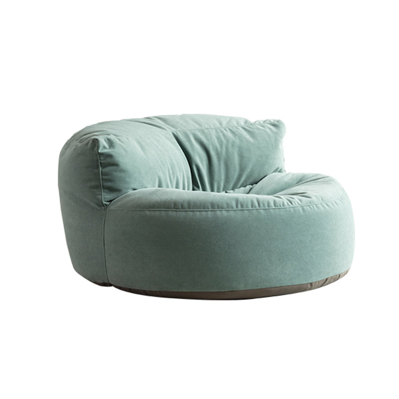 Velvet Parsons Chair 34.6" L x 39.3"W x 18.8" H Armless Chair Living Room Clearhalo 'Accent Chairs' 'accent_chairs' 'Chairs & Seating' 'furn' 'furn_accent_chairs' 'Furniture' 'furniture_accent_chairs' 'Living Room Furniture' 4994164