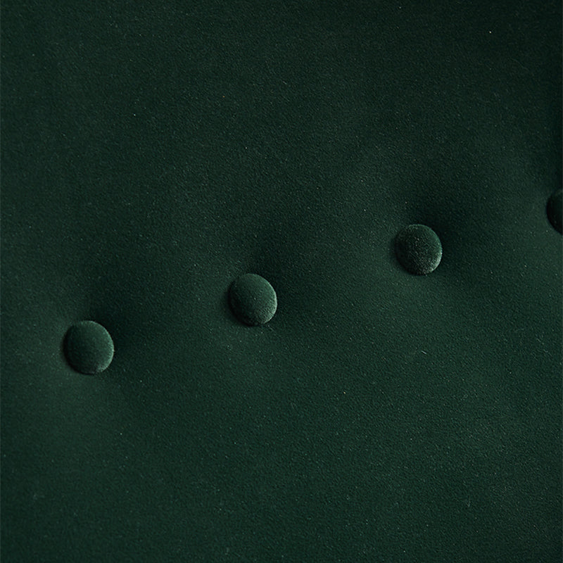 30.70" L x 37.79" W x 39.76" H Fabric Wingback Chair Metal Four Leg Accent Chair Clearhalo 'Accent Chairs' 'accent_chairs' 'Chairs & Seating' 'furn' 'furn_accent_chairs' 'Furniture' 'furniture_accent_chairs' 'Living Room Furniture' 4994204