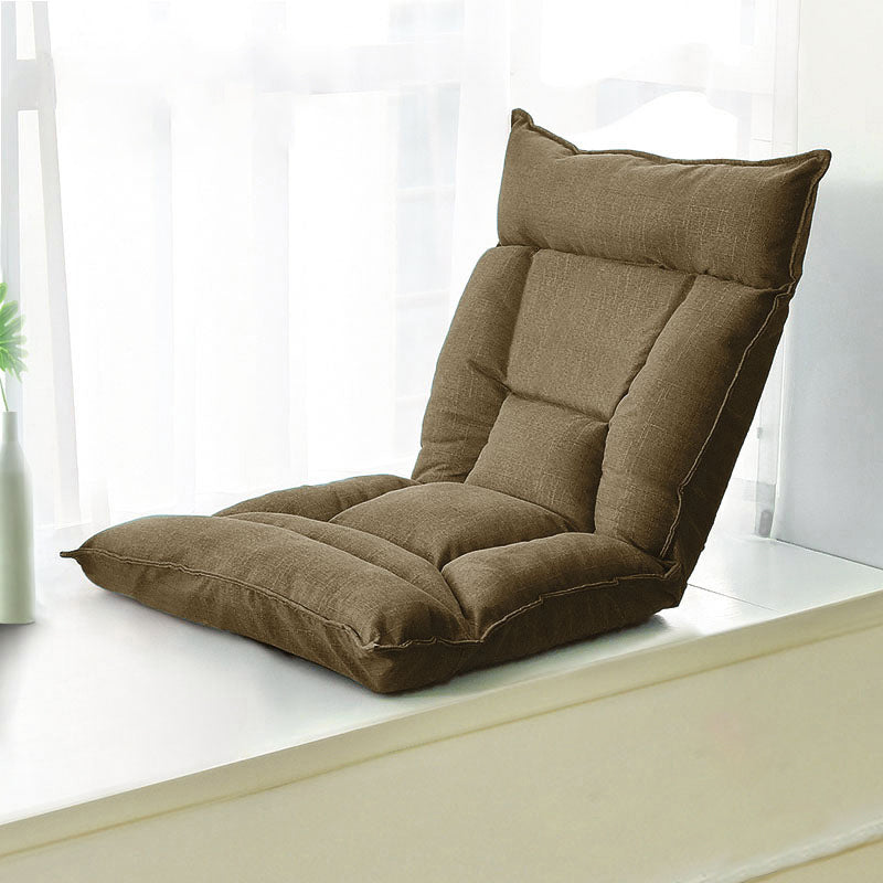 Linen Parsons Chair 22.8 " L x 21.6"W x 23.6" H Convertible for Chair Living Room Coffee Clearhalo 'Accent Chairs' 'accent_chairs' 'Chairs & Seating' 'furn' 'furn_accent_chairs' 'Furniture' 'furniture_accent_chairs' 'Living Room Furniture' 4994208