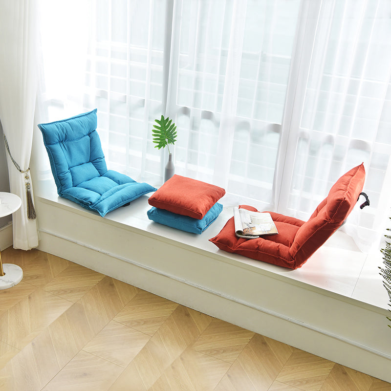 Linen Parsons Chair 22.8 " L x 21.6"W x 23.6" H Convertible for Chair Living Room Clearhalo 'Accent Chairs' 'accent_chairs' 'Chairs & Seating' 'furn' 'furn_accent_chairs' 'Furniture' 'furniture_accent_chairs' 'Living Room Furniture' 4994212