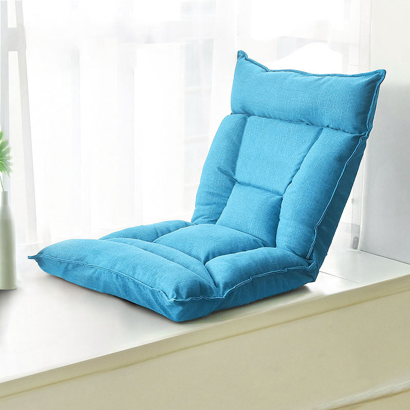 Linen Parsons Chair 22.8 " L x 21.6"W x 23.6" H Convertible for Chair Living Room Lake Blue Clearhalo 'Accent Chairs' 'accent_chairs' 'Chairs & Seating' 'furn' 'furn_accent_chairs' 'Furniture' 'furniture_accent_chairs' 'Living Room Furniture' 4994219