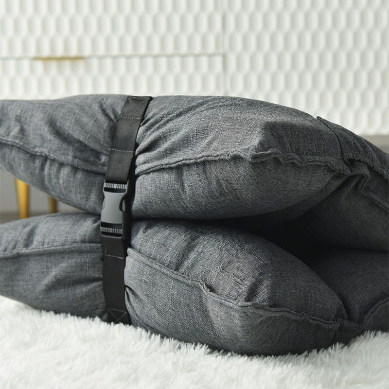 Linen Parsons Chair 22.8 " L x 21.6"W x 23.6" H Convertible for Chair Living Room Clearhalo 'Accent Chairs' 'accent_chairs' 'Chairs & Seating' 'furn' 'furn_accent_chairs' 'Furniture' 'furniture_accent_chairs' 'Living Room Furniture' 4994221