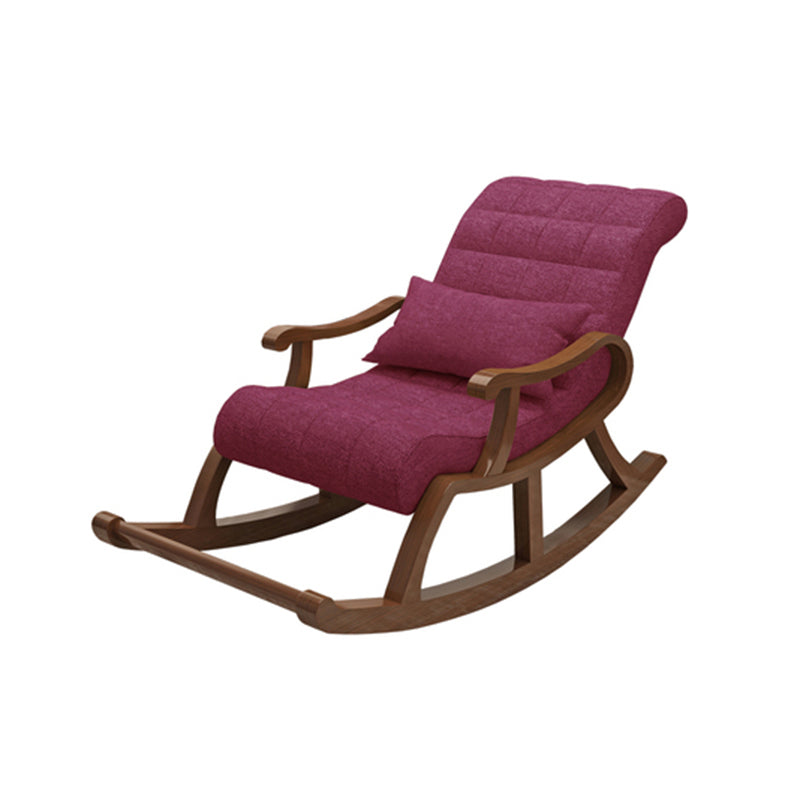 26.37" L x 59.05" W x 31.49" H Accent Chair Solid Wood Tufted Lounge Chair Purple Linen Clearhalo 'Accent Chairs' 'accent_chairs' 'Chairs & Seating' 'furn' 'furn_accent_chairs' 'Furniture' 'furniture_accent_chairs' 'Living Room Furniture' 4994537