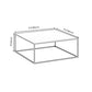 Frame 1 Single Cocktail Table Square/Rectangular Coffee Table Clearhalo 'Coffee & Accent Tables' 'Coffee Tables' 'coffee_tables' 'furn' 'furn_coffee_tables' 'Furniture' 'furniture_coffee_tables' 'Living Room Furniture' 5000846