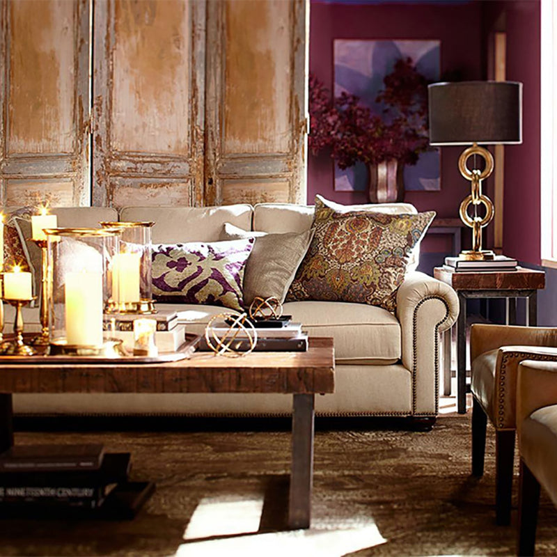 Farmhouse Wood 4 Legs Coffee Table Rectangle Table in Brown Finish Clearhalo 'Coffee & Accent Tables' 'Coffee Tables' 'coffee_tables' 'furn' 'furn_coffee_tables' 'Furniture' 'furniture_coffee_tables' 'Living Room Furniture' 5001151