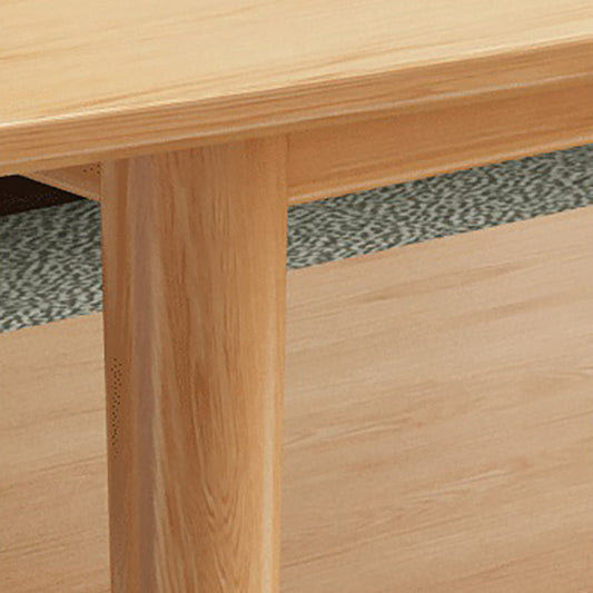 Modern 4 Legs Rectangular Coffee Table with Storage Cocktail Table Clearhalo 'Coffee & Accent Tables' 'Coffee Tables' 'coffee_tables' 'furn' 'furn_coffee_tables' 'Furniture' 'furniture_coffee_tables' 'Living Room Furniture' 5001408