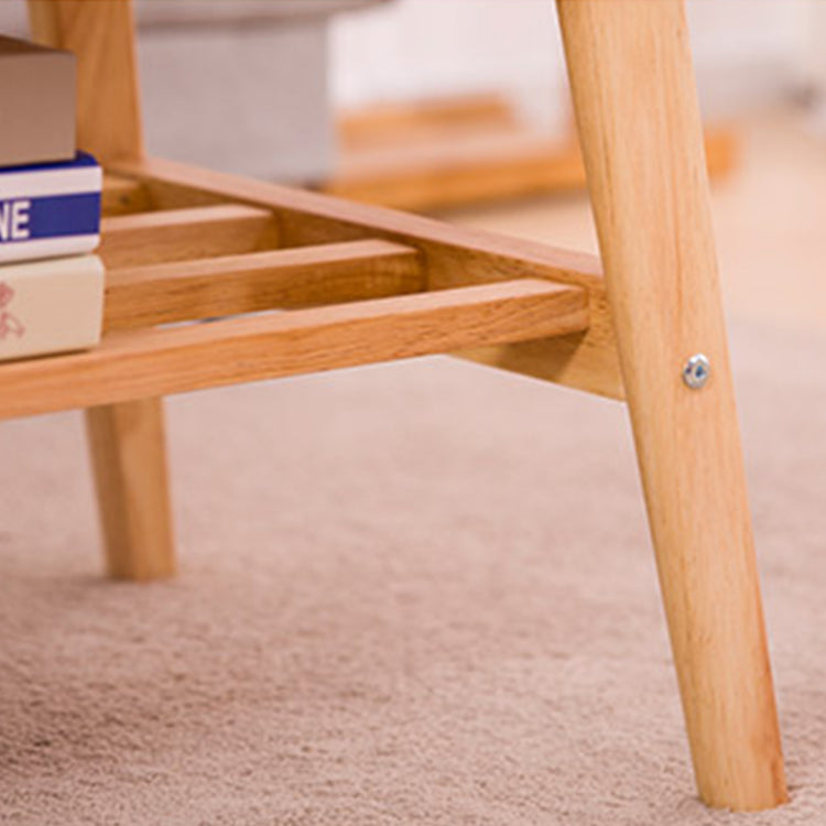 Modern Wooden Rectangular Coffee Table Cocktail Table in Natural Clearhalo 'Coffee & Accent Tables' 'Coffee Tables' 'coffee_tables' 'furn' 'furn_coffee_tables' 'Furniture' 'furniture_coffee_tables' 'Living Room Furniture' 5001691